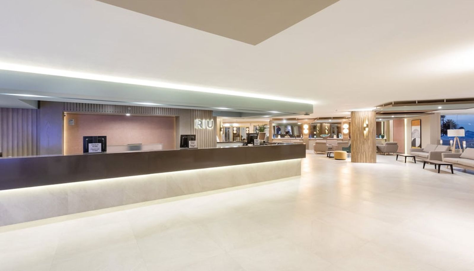 Recepcja - Hotel Riu Paraiso Lanzarote - All Inclusive