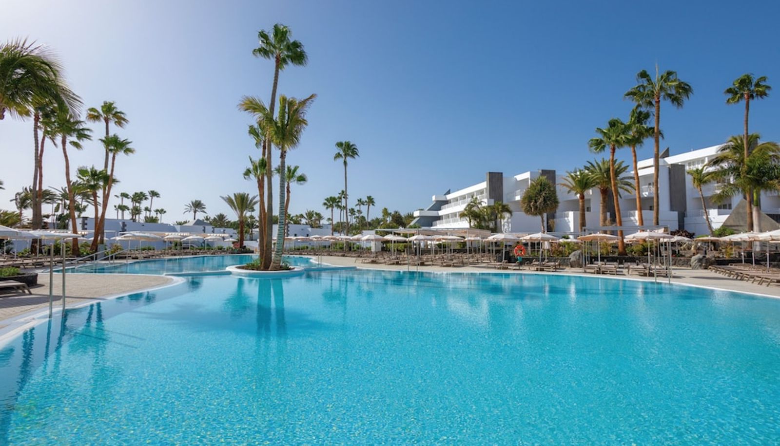 Basen - Hotel Riu Paraiso Lanzarote - All Inclusive