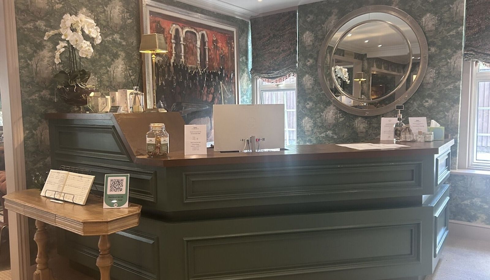 Reception - Moorhill House Hotel