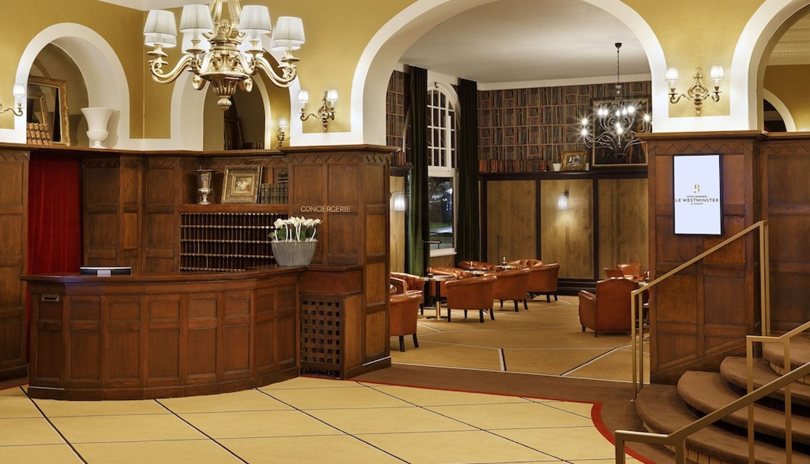 Hall - Hôtel Barrière Le Westminster Le Touquet