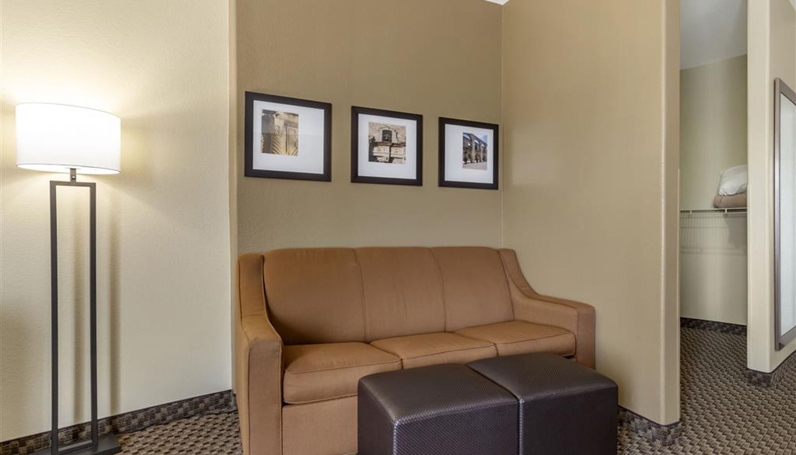 Zimmer - Comfort Suites Medical Center near Six Flags