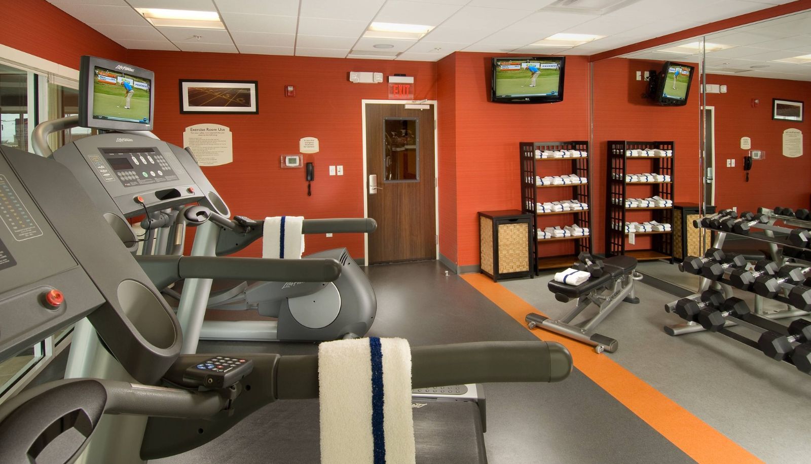 Wellness and fitness area - Fairfield Inn and Suites by Marriott New Braunfels