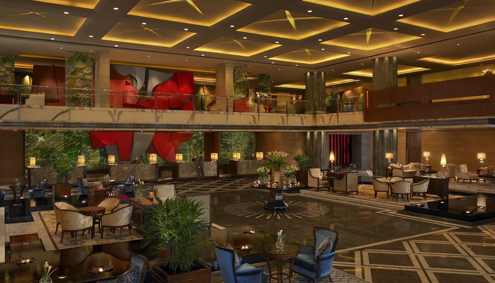 Hall - The Leela Ambience Gurugram Hotel