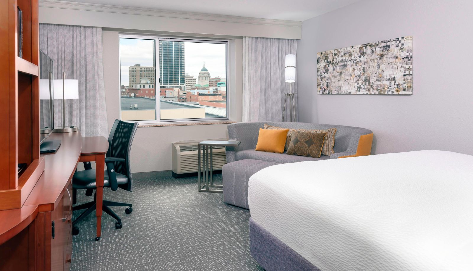 Chambre - Courtyard by Marriott Fort Wayne Downtown at Grand Wayne Convention Center