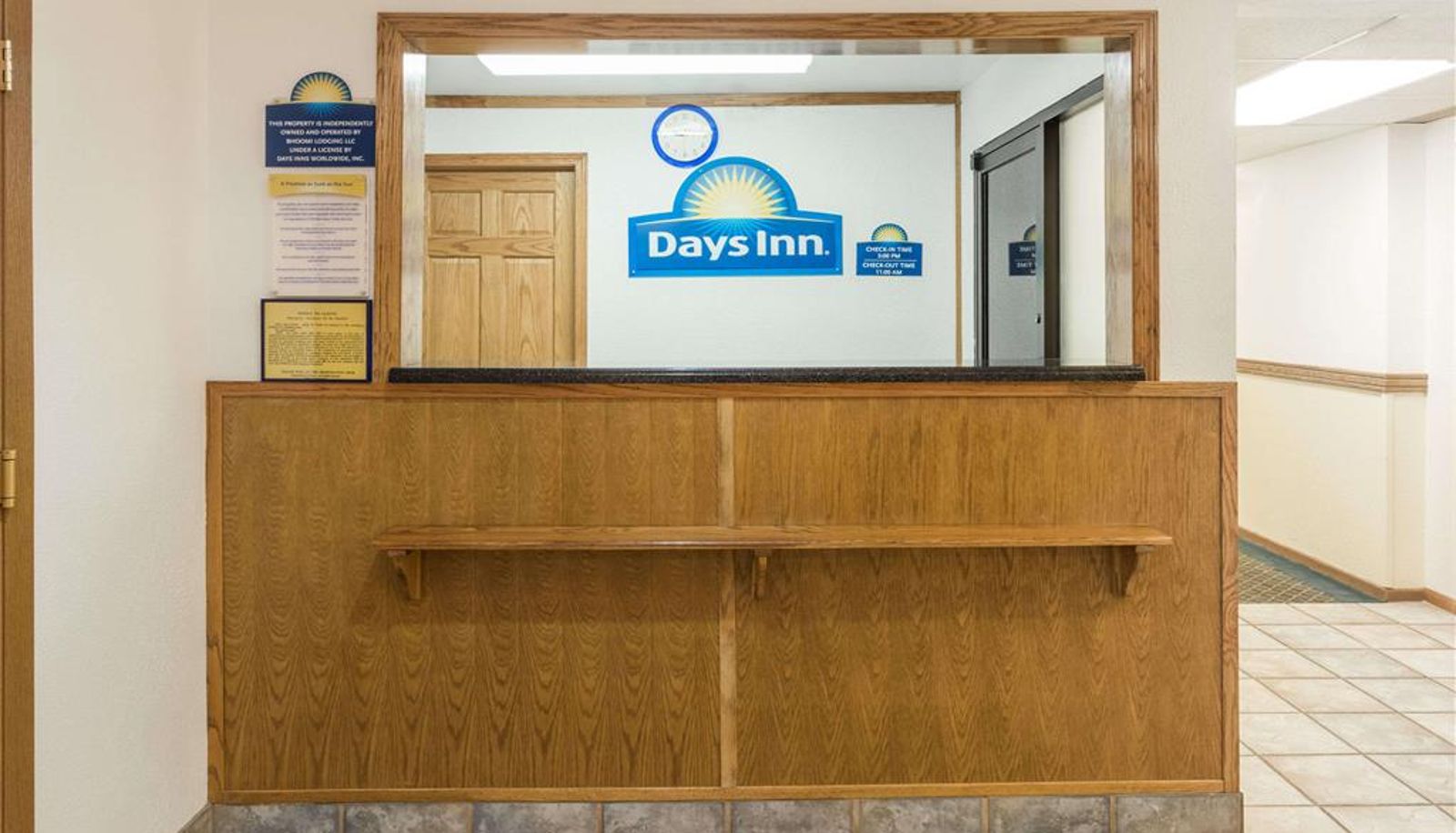 Hall - Days Inn by Wyndham Stoughton WI.
