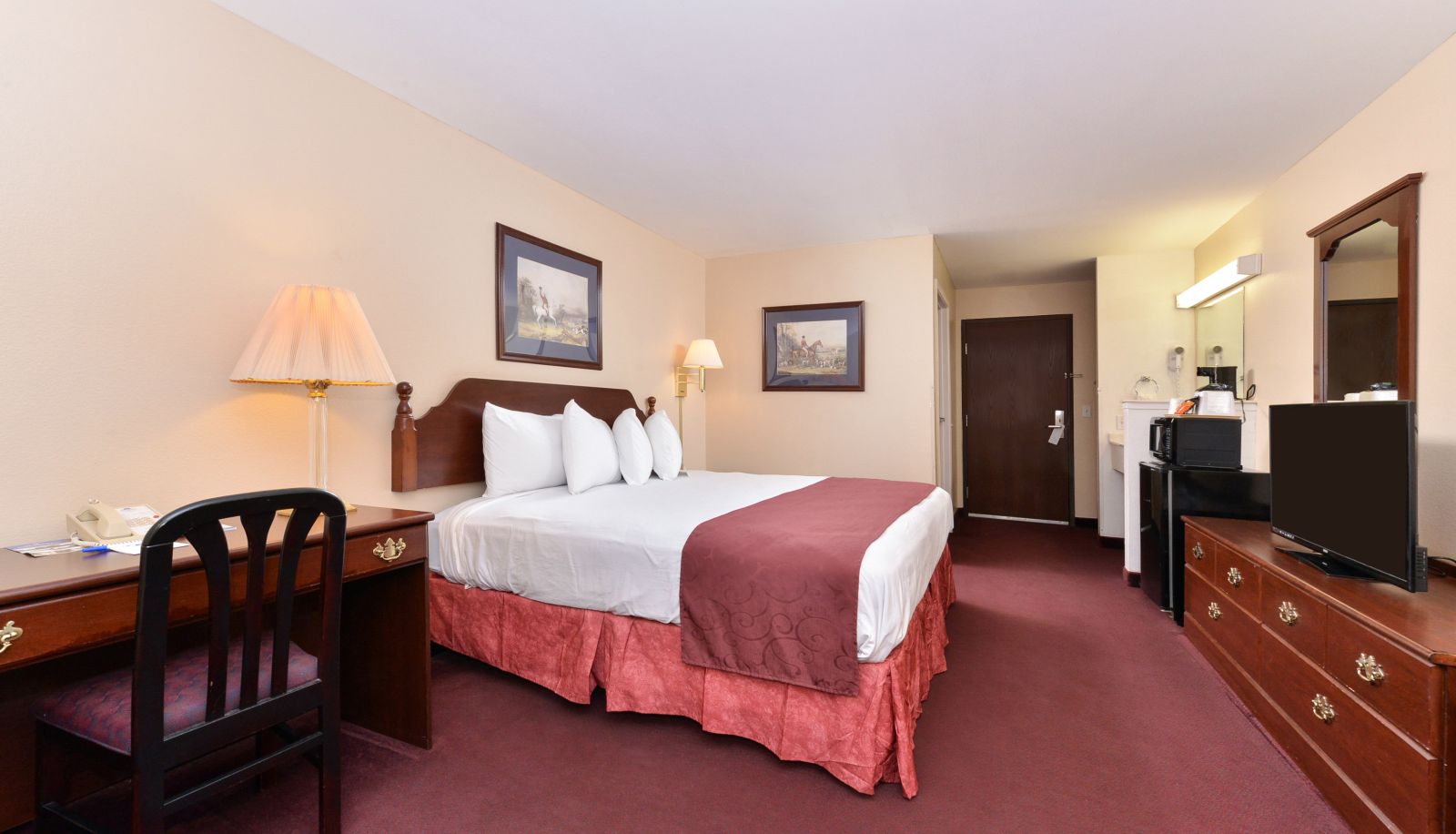 Zimmer - Americas Best Value Inn Somerville