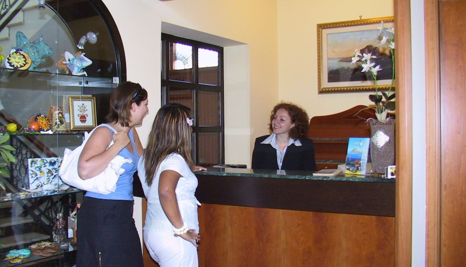 Rezeption - Villa Gaia Hotel