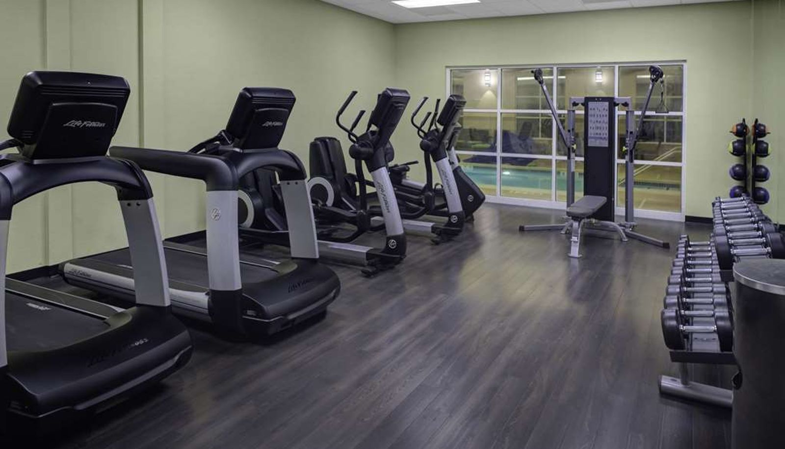 Centrum odnowy biologicznej i fitness - HYATT house Shelton