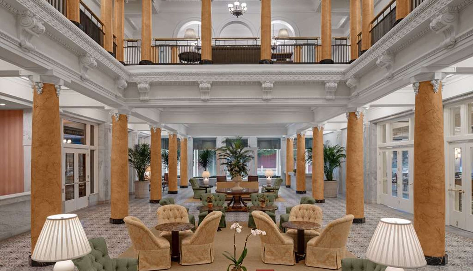 Lobby - Capital Hotel Little Rock
