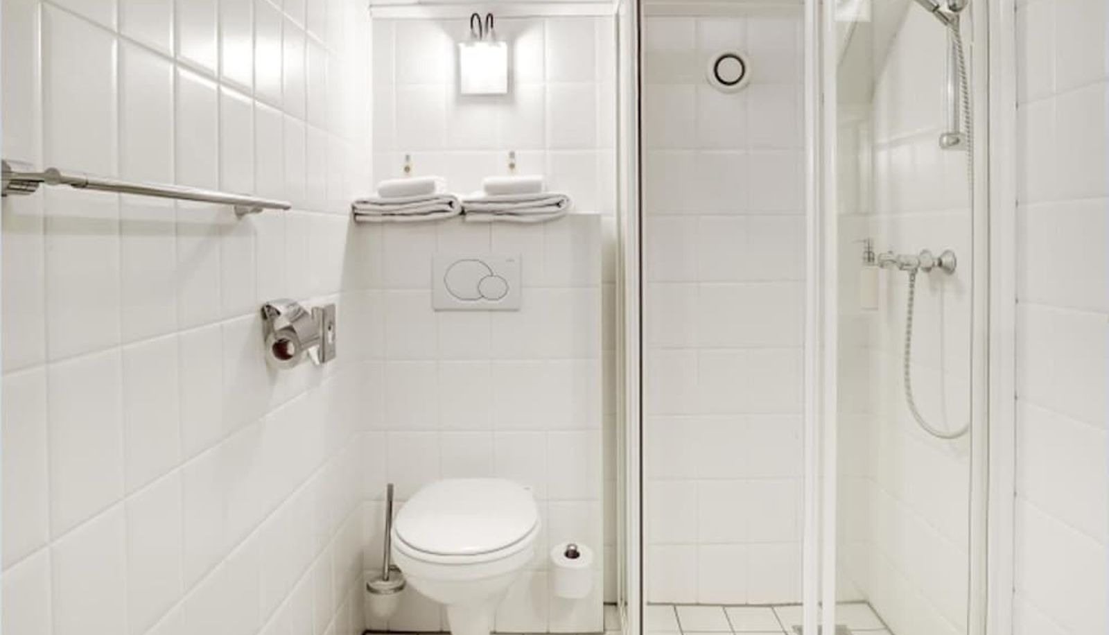 Badezimmer - Hotel Kasteel de Essenburgh