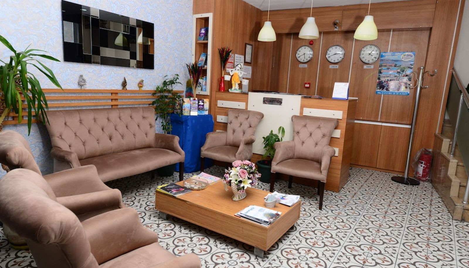Réception - Omega Luxx Hotel - Boutique class