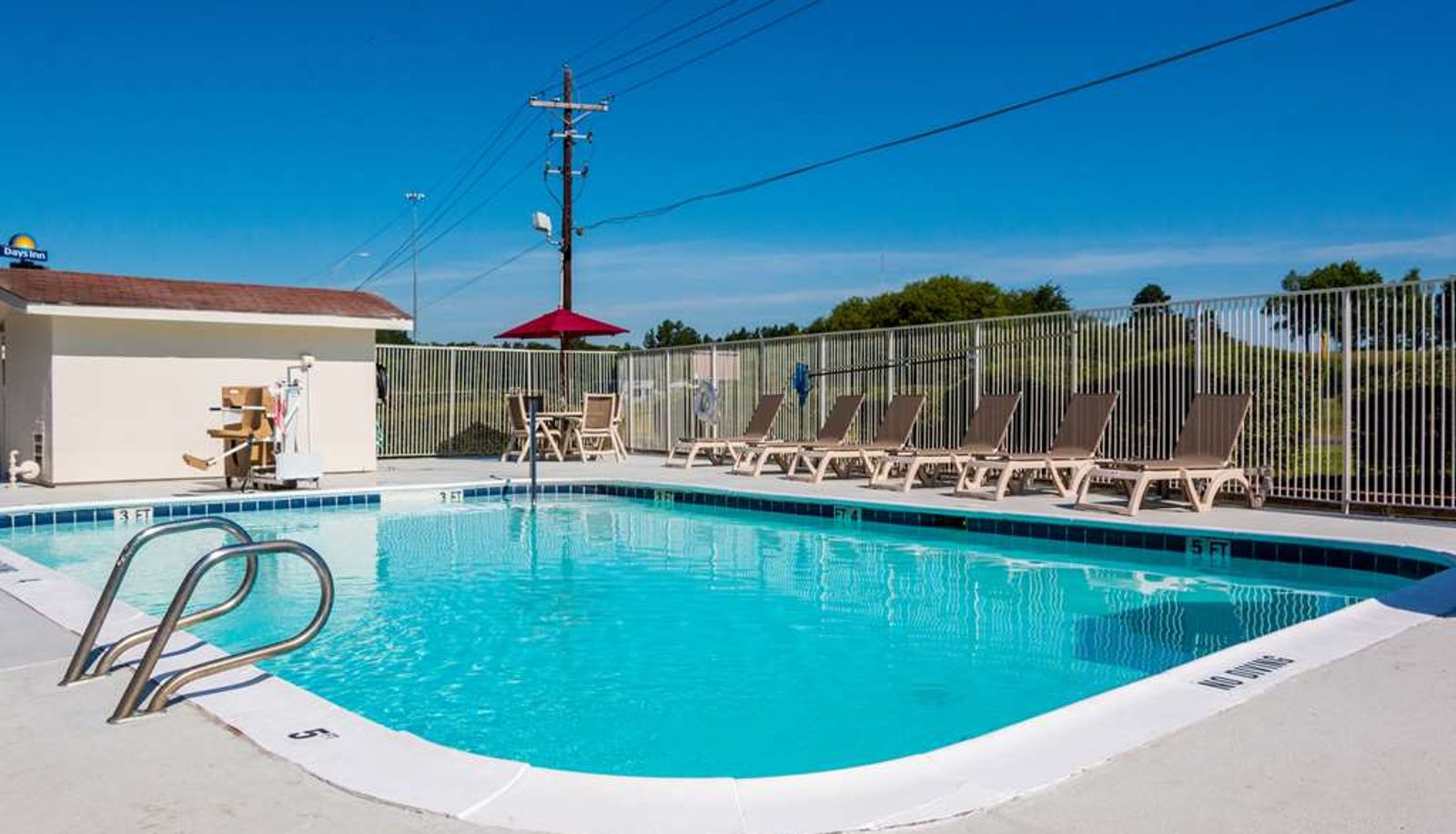 Zwembad - Longview  TX Motel 6 Longview