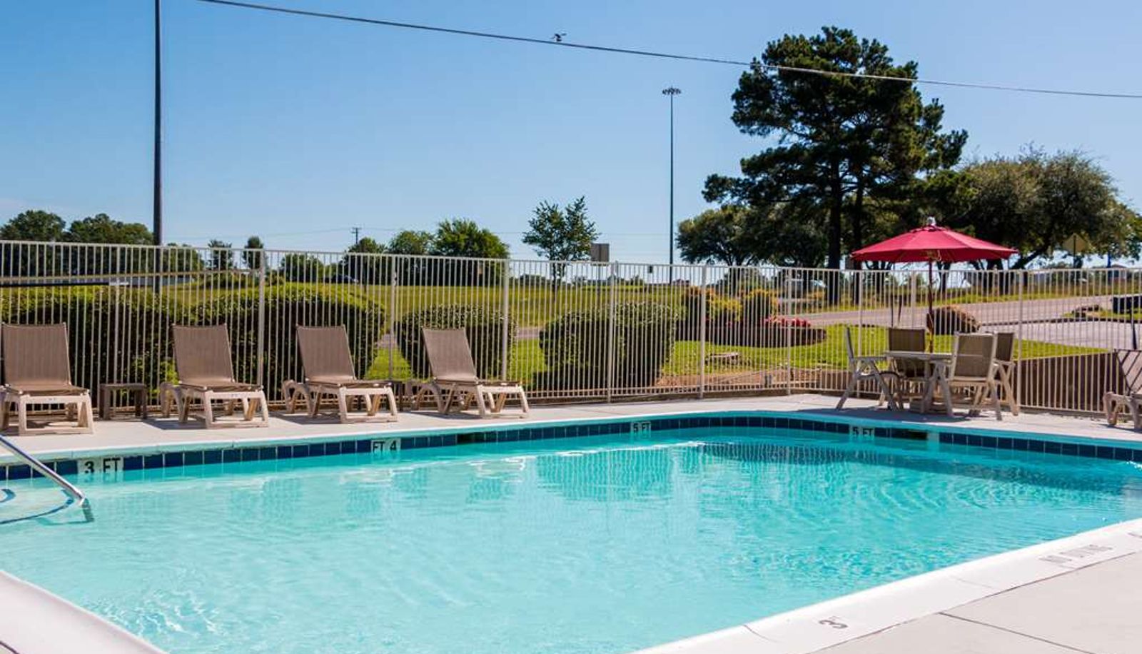 Zwembad - Longview  TX Motel 6 Longview