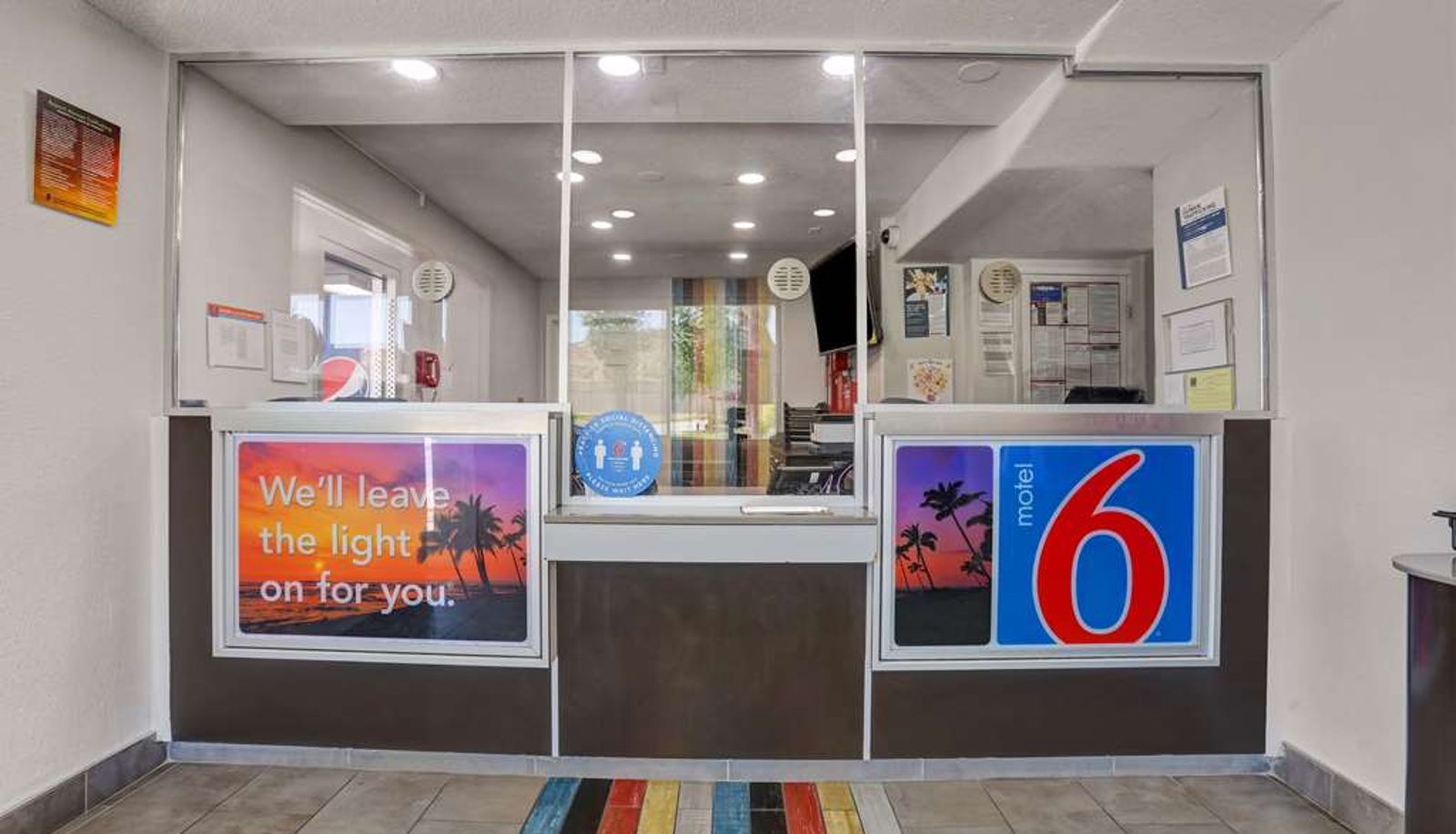 Hall - Motel 6 San Bernardino North