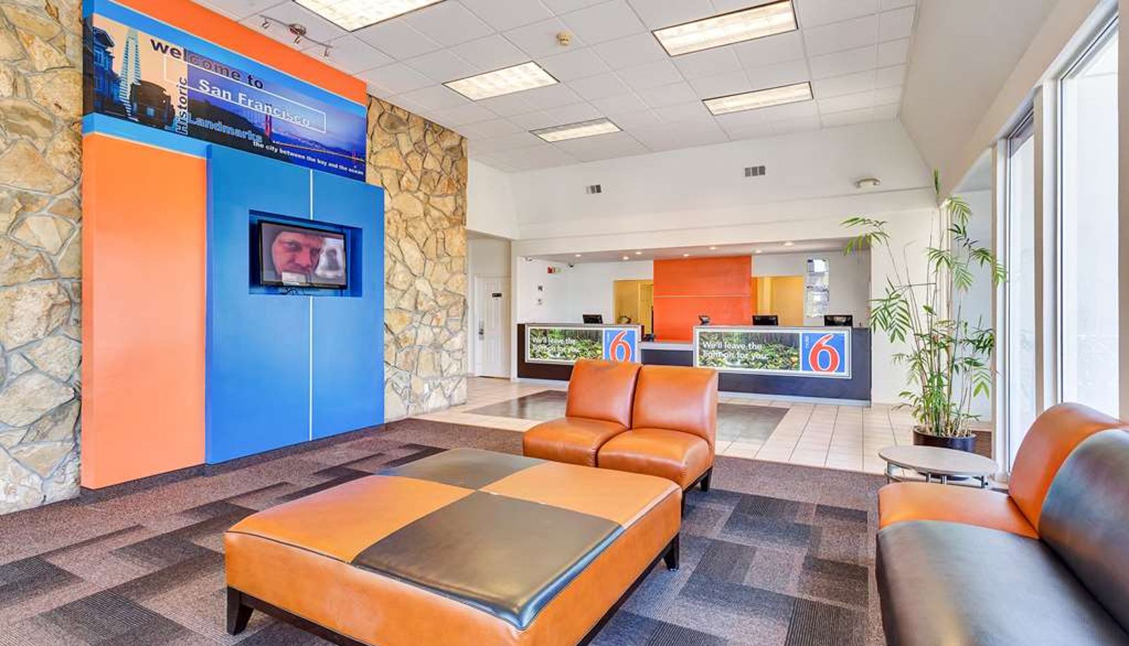 Salón - Motel 6 San Francisco Belmont