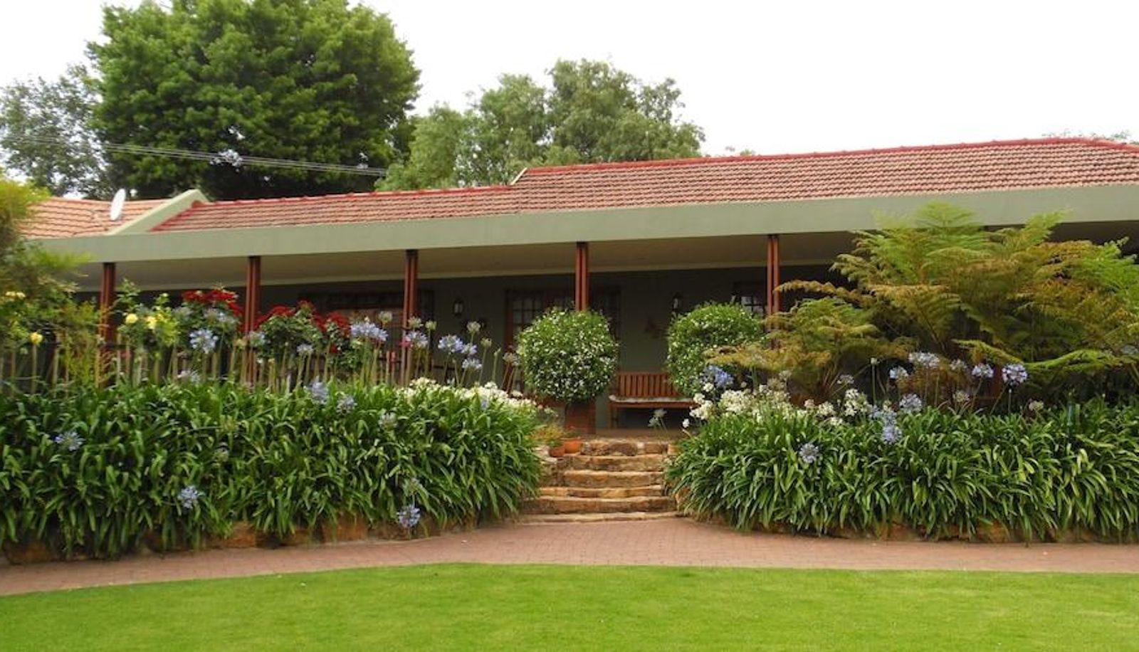Buitenruimte van het hotel - Blackheath Manor Guest House