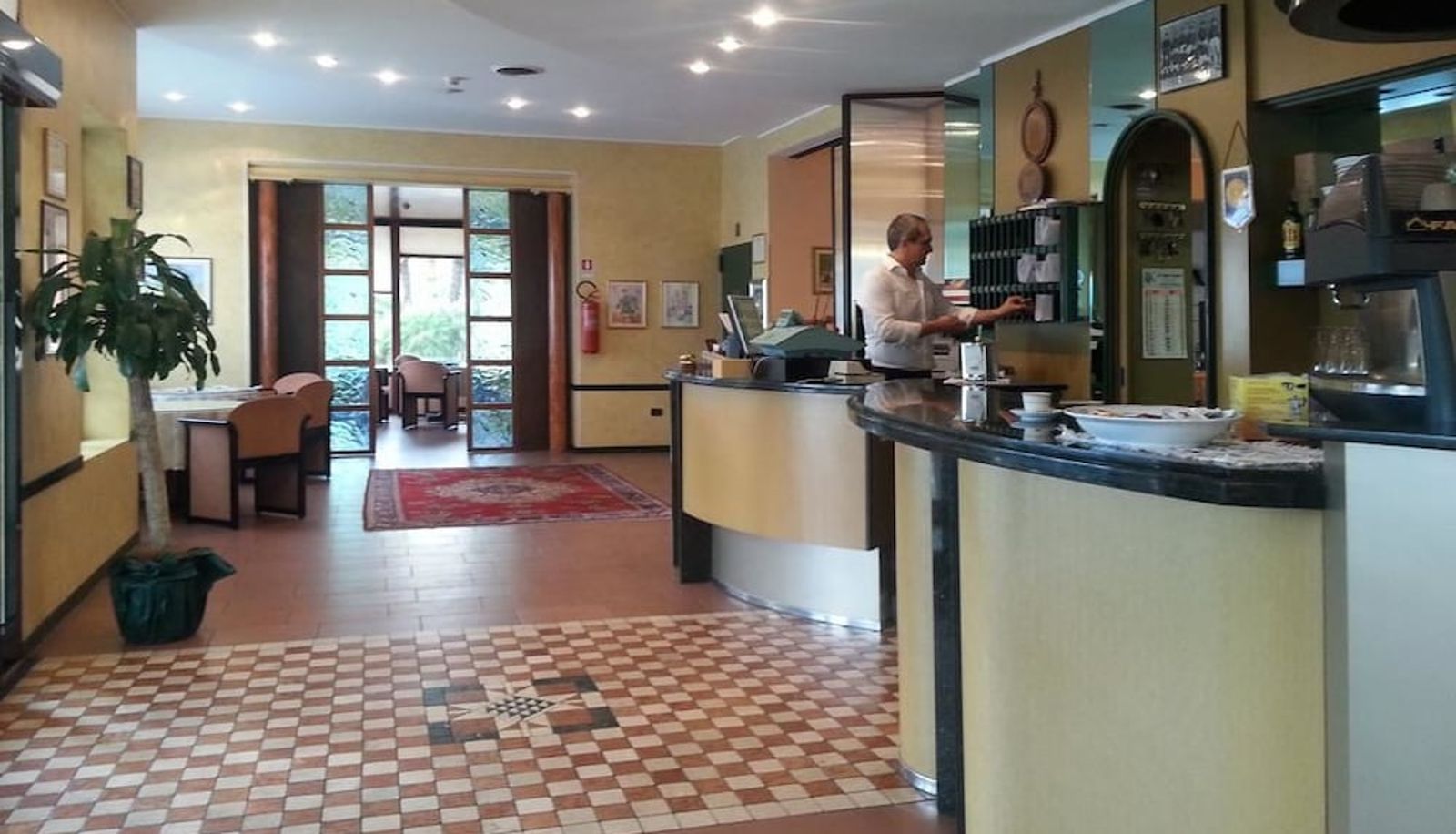 Recepcja - Hotel Ristorante Sasso