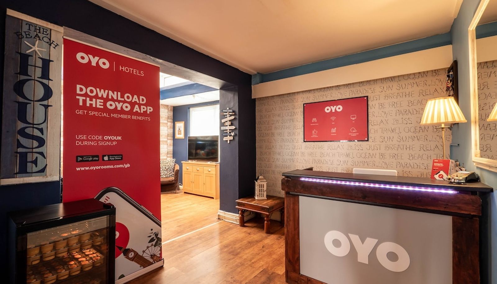 Reception - OYO Pier Hotel Rhyl