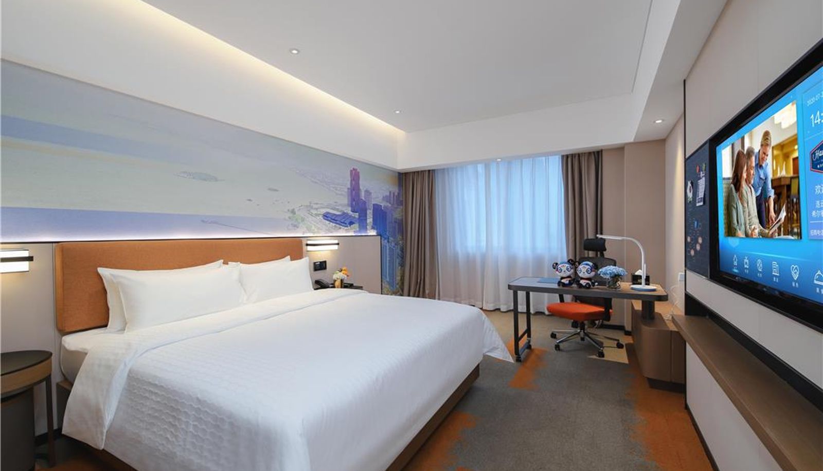Kamer - Hampton by Hilton Lianyungang Haibin