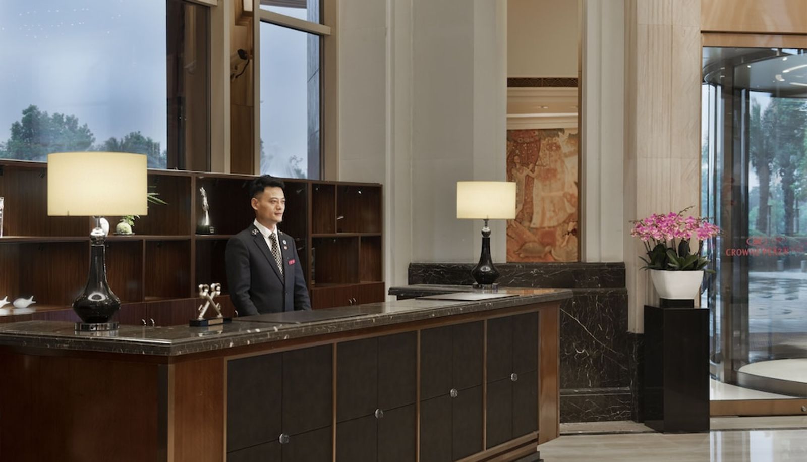 Rezeption - Crowne Plaza NANCHANG RIVERSIDE by IHG