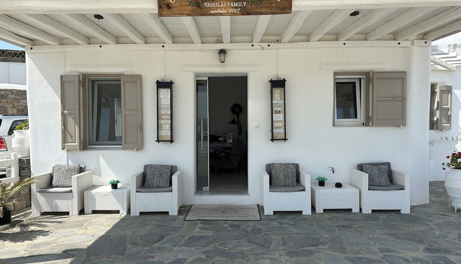 Receptie - Eleni's Village Suites