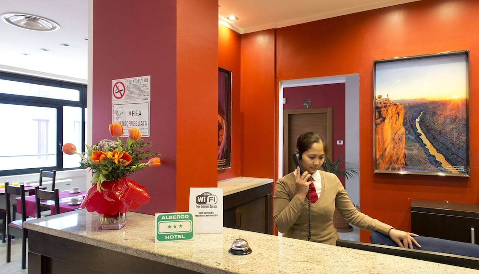 Reception - Oasi Village Hotel