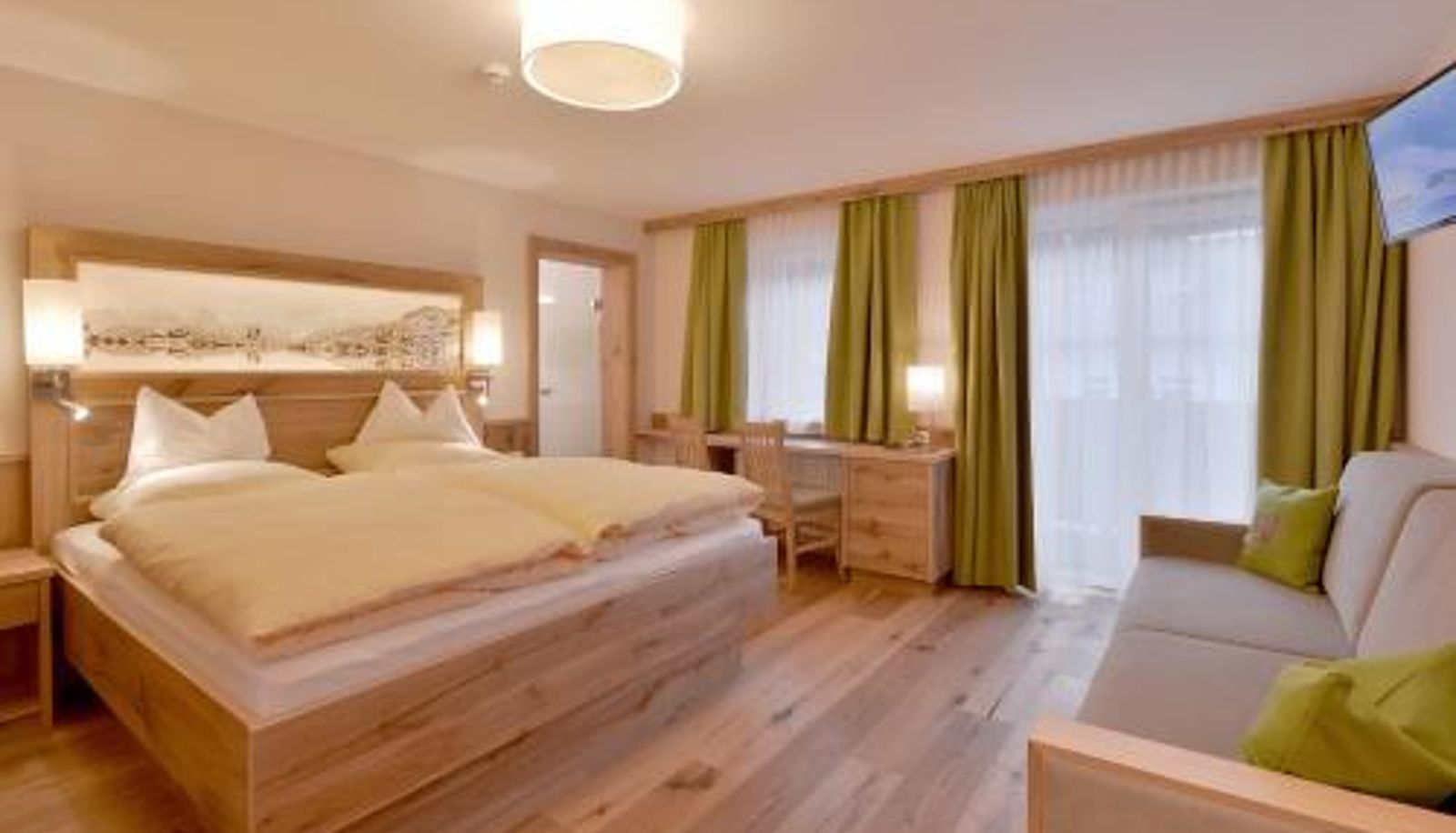 Familienzimmer - Hotel Garni Tirolerhof Gasthof Pension