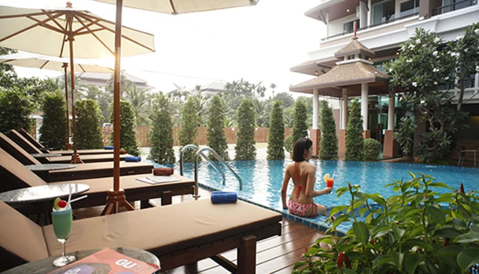 Zwembad - Suvarnabhumi Suite