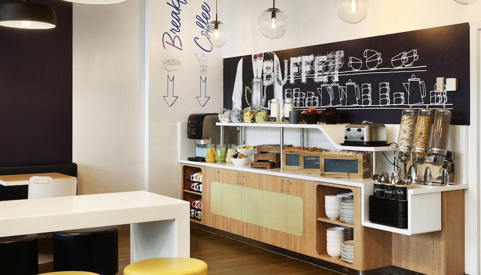 Ontbijtzaal - ibis budget Auckland Airport