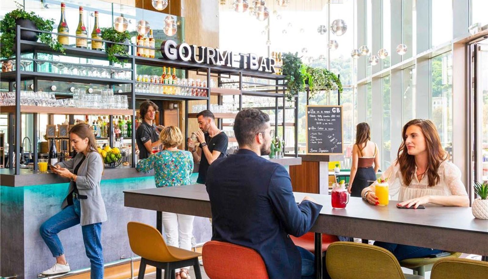 Bar - Novotel Lyon Centre Confluence Bord de Saone