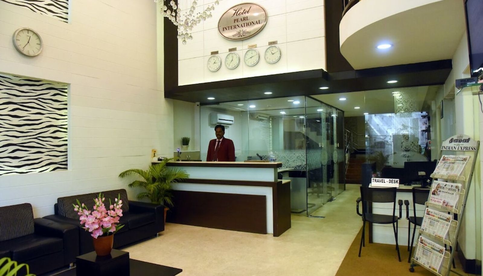 Rezeption - Hotel Pearl International
