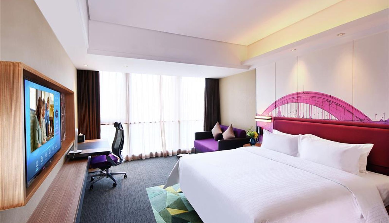 Zimmer - Hampton by Hilton Guiyang Yunyan Fountain