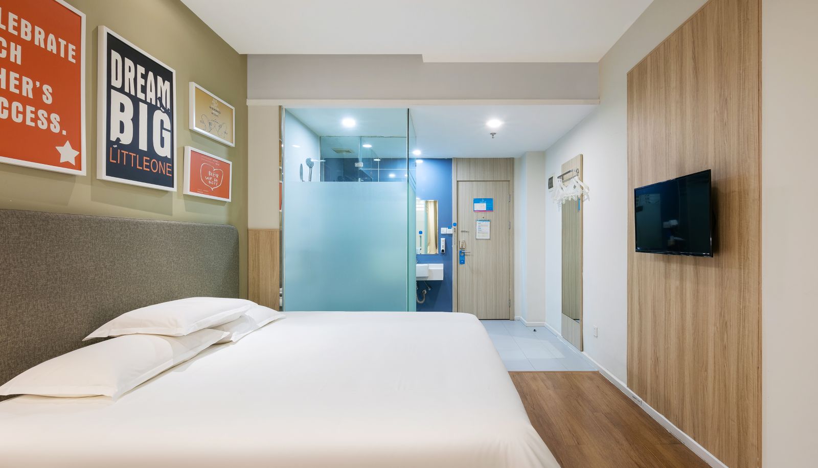 Chambre - Hanting Hangzhou West Lake Culture Plaza Subway Station Hotel Hangzhou Chaohui 1(Domestic Only)