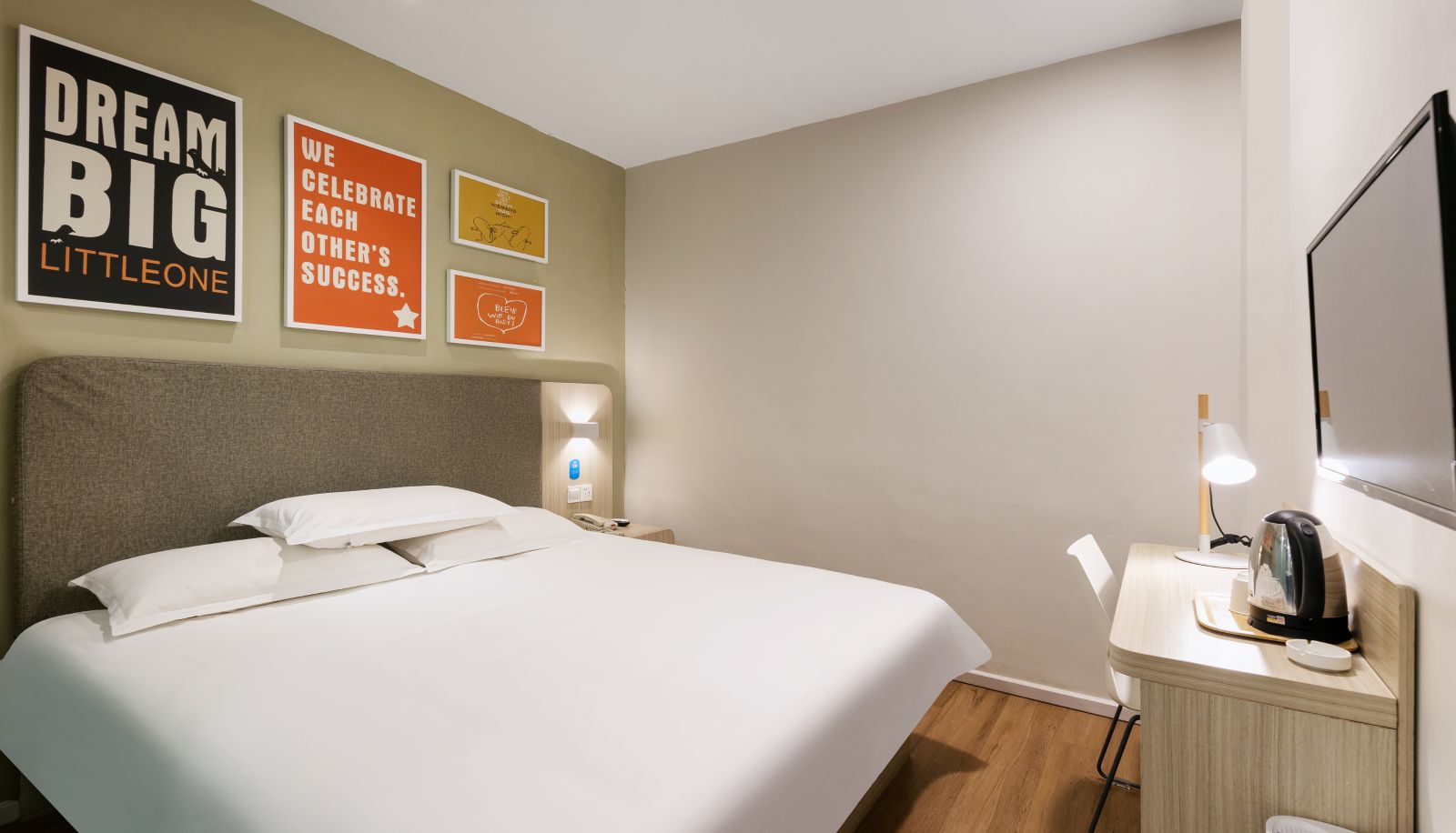 Chambre - Hanting Hangzhou West Lake Culture Plaza Subway Station Hotel Hangzhou Chaohui 1(Domestic Only)