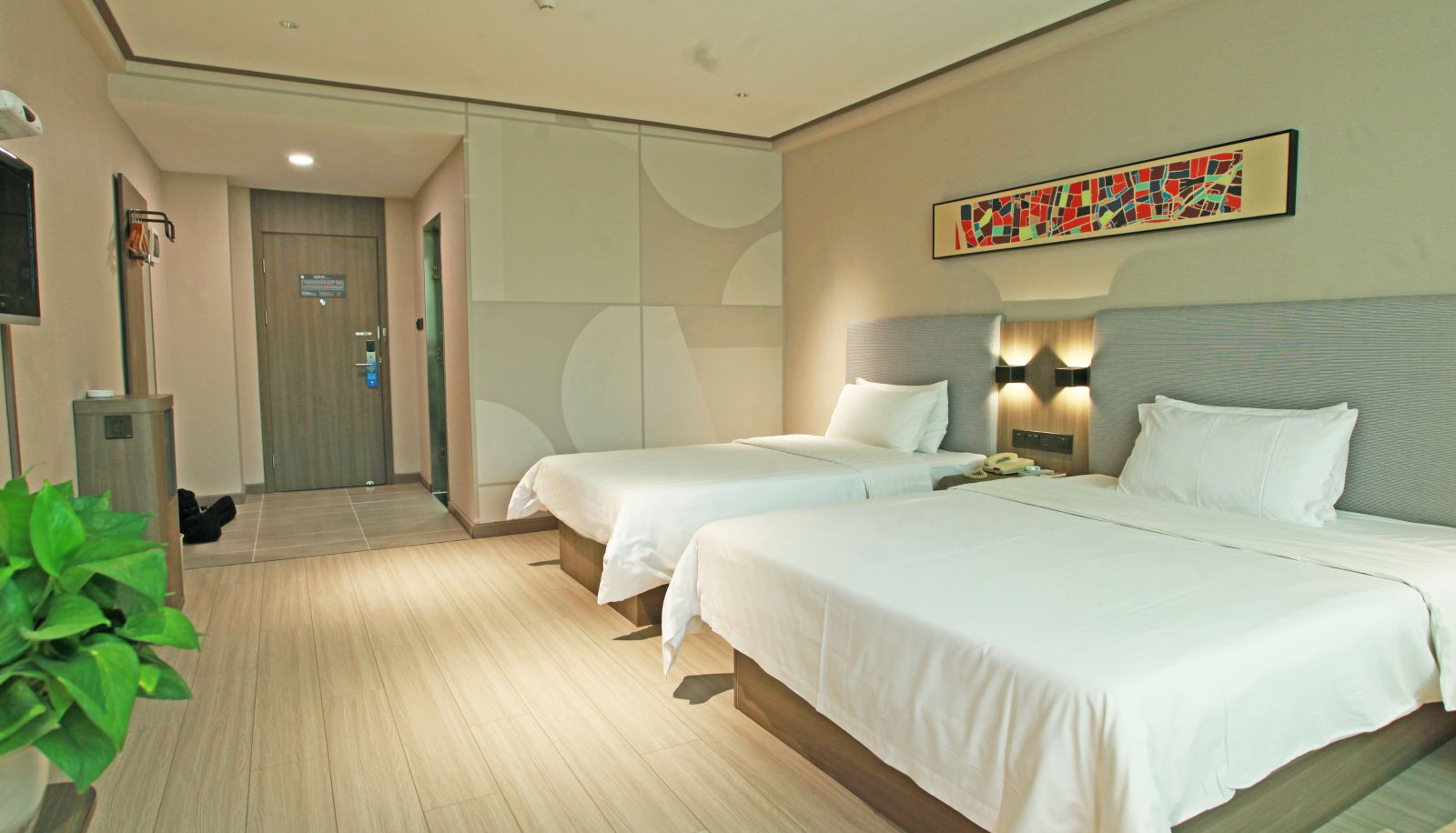 Zimmer - Hanting Liaocheng Wanda Plaza Hotel (former Liaocheng Bus Terminal Hotel) Bus Station(Domestic Only)