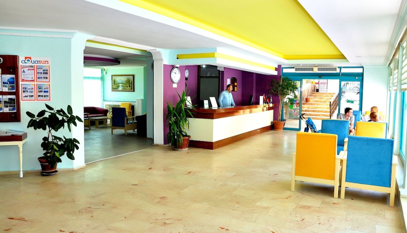 Rezeption - Çınar Family Suite Hotel