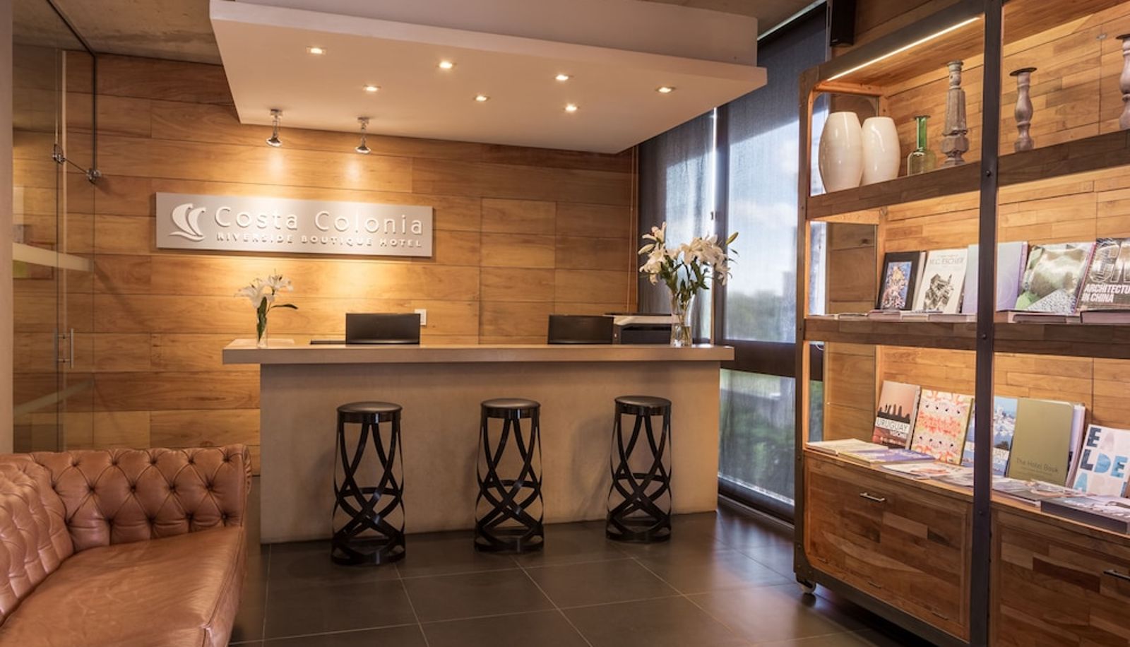 Reception - Costa Colonia - Riverside Boutique Hotel