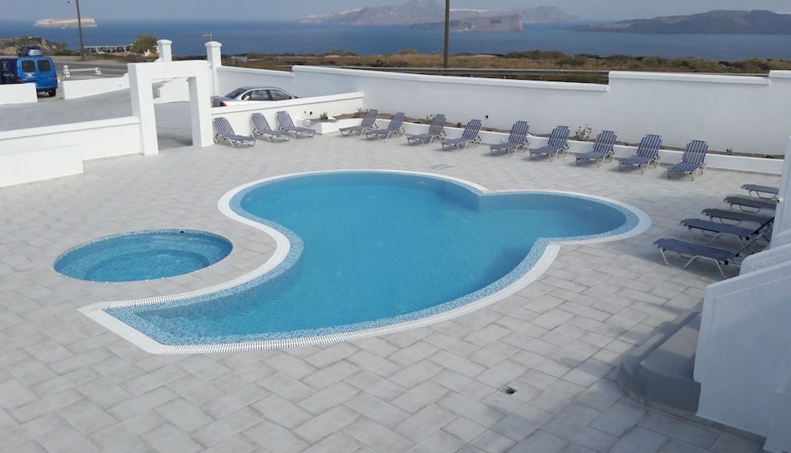 Piscine - Villa Iliovasilema Santorini