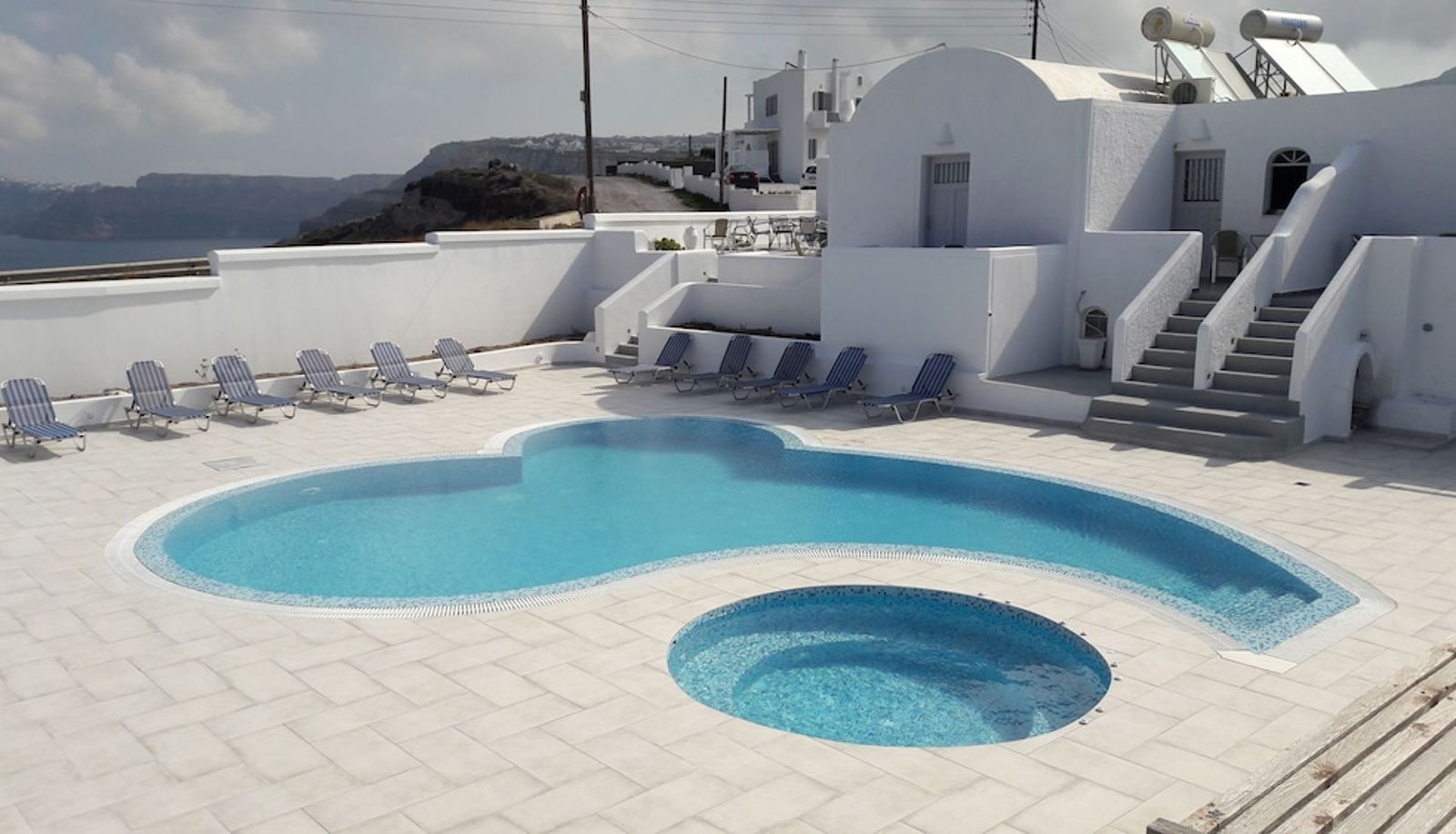 Piscine - Villa Iliovasilema Santorini