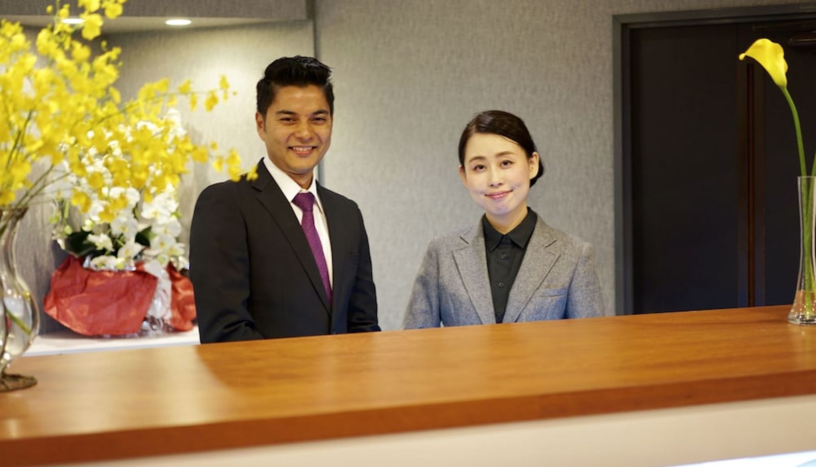 Reception - Beppu Daiiti Hotel