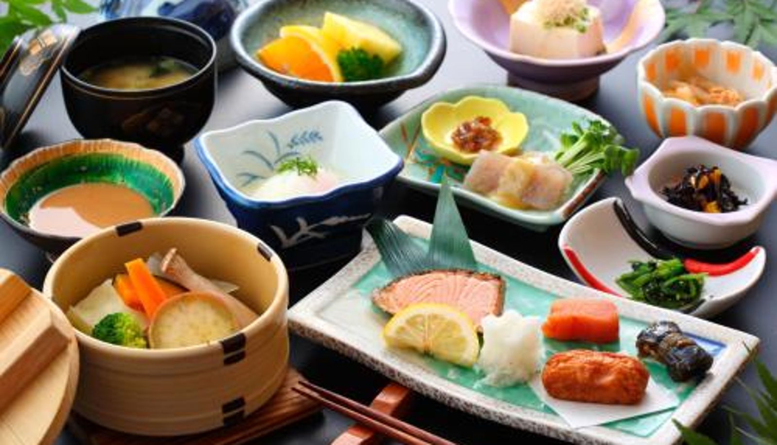 Ontbijtzaal in het restaurant - Yamabiko Ryokan