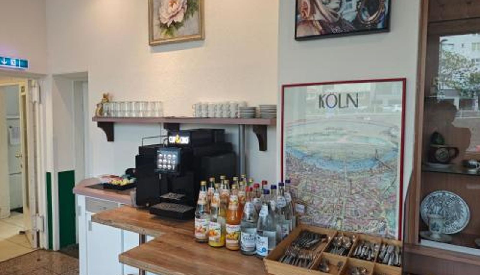 Frühstücksraum innerhalb des Restaurants - Hotel Merian