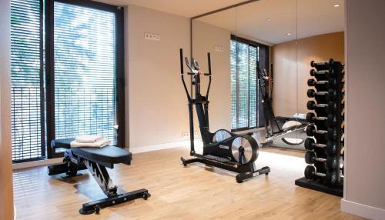 Wellness- und Fitnessbereich - MH Apartments Urban