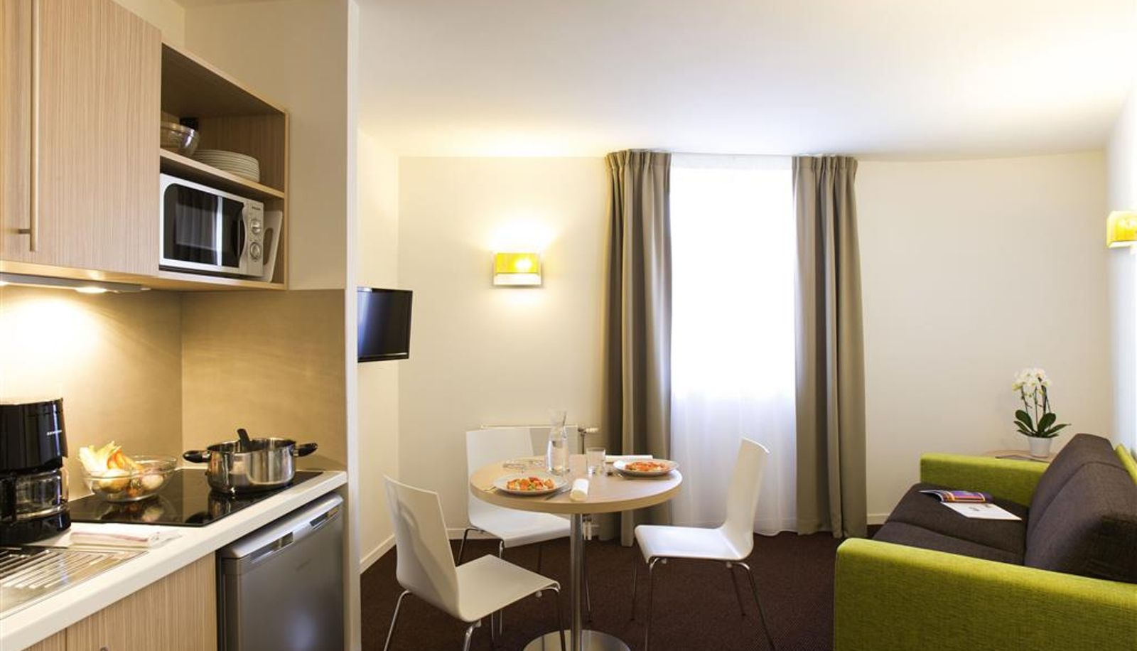 Zimmer - Aparthotel Adagio Access Le Havre Les Docks