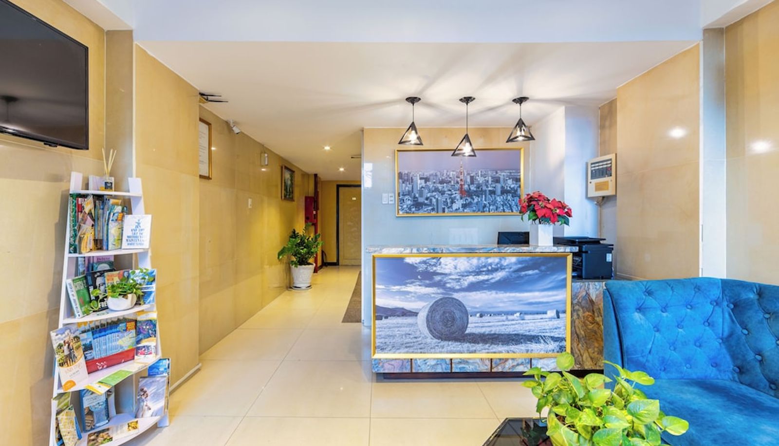 Rezeption - The Noble Swan Central Dong Du Hotel