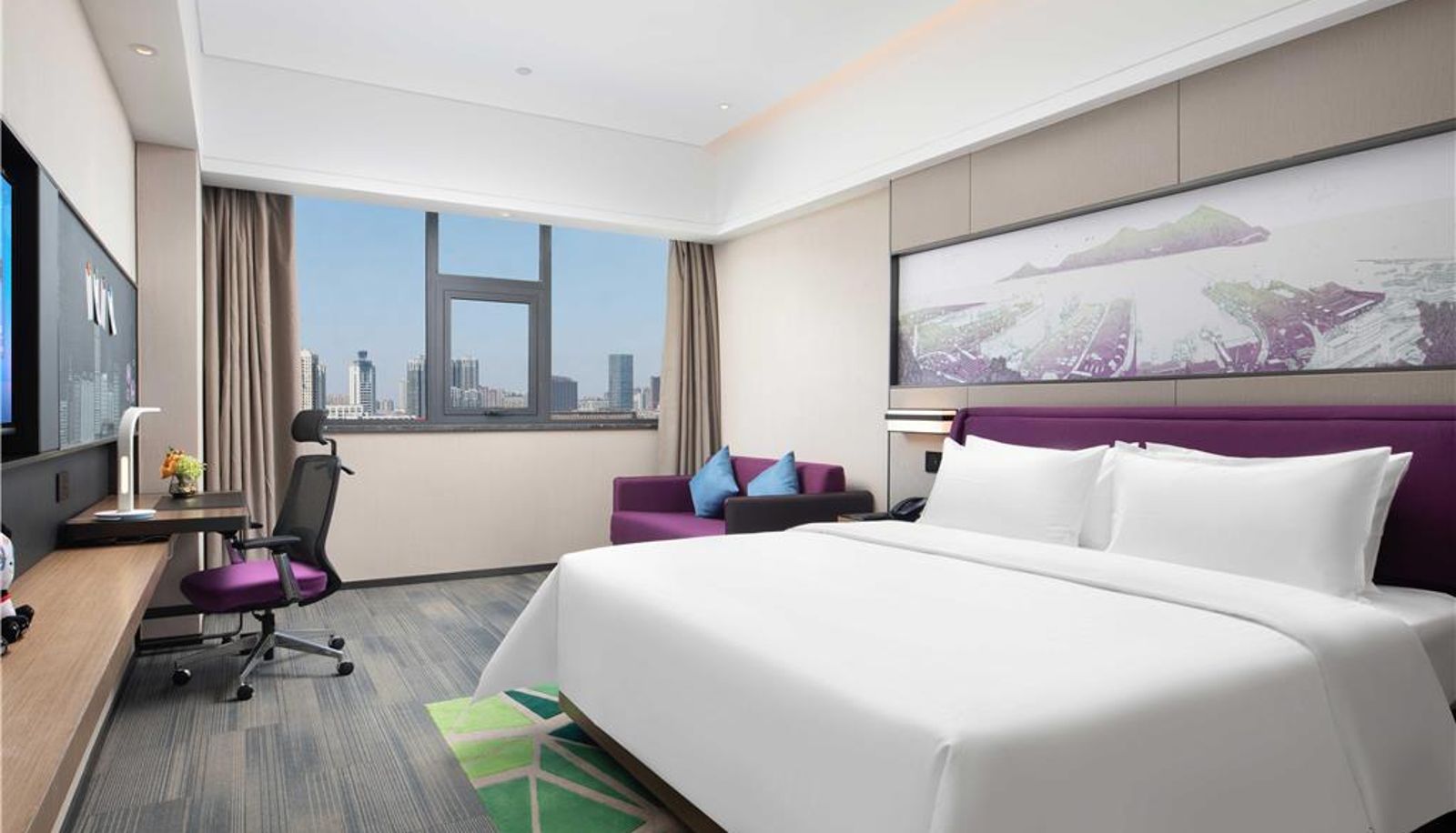 Zimmer - Hampton by Hilton Lianyungang Gangli