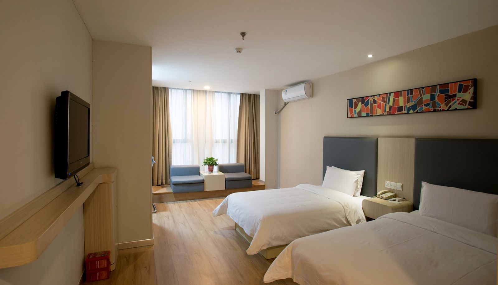 Chambre - Hanting Zhengzhou Zhengdong New Area Exhibition Center Hotel Zhengzhou Exhibition Centre(Domestic Only)