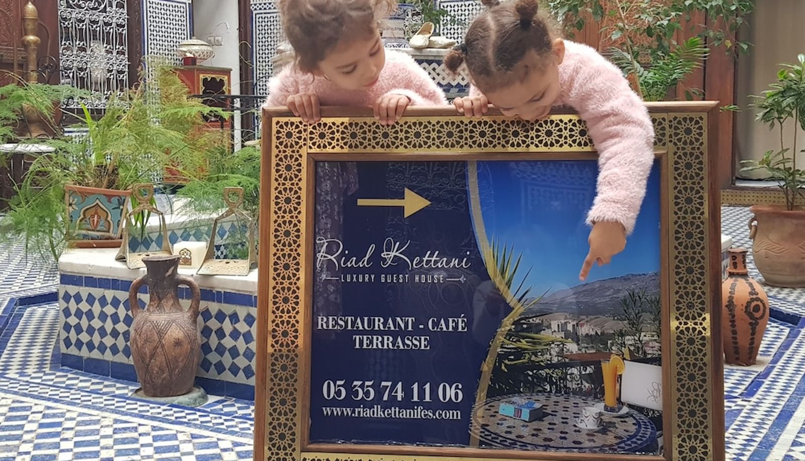 Recepción - Riad Kettani