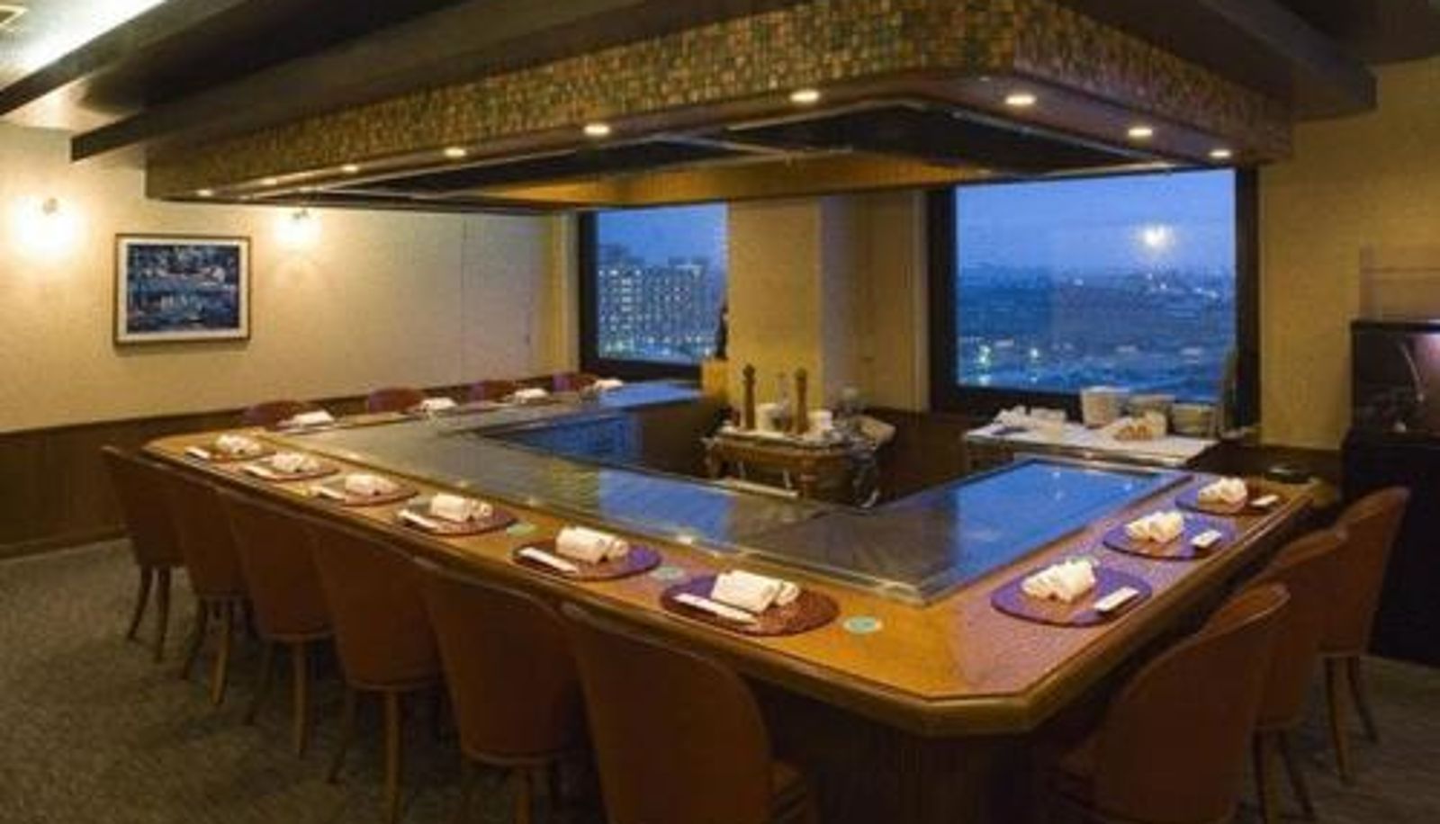 Sala śniadaniowa w restauracji - Hotel Higashinihon Utsunomiya