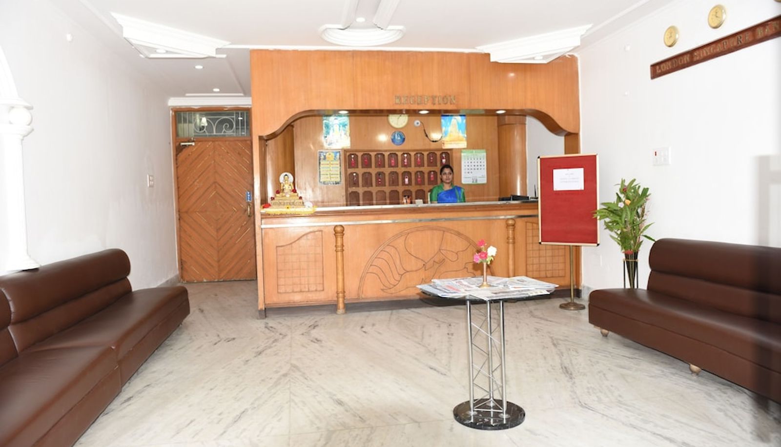 Reception - Hotel Lumbini International